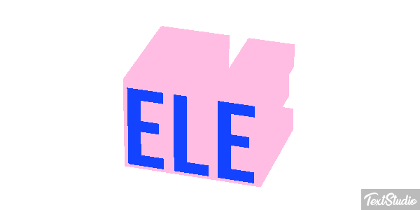 Ele テキスト効果