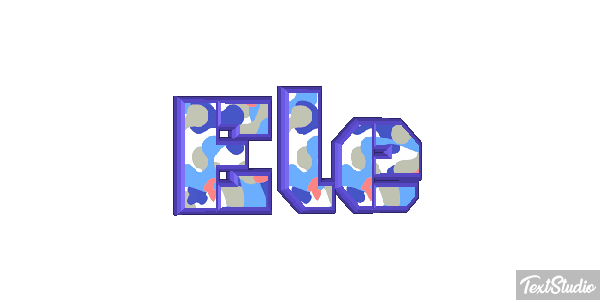 Ele テキスト効果