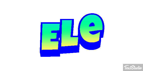 Ele テキスト効果