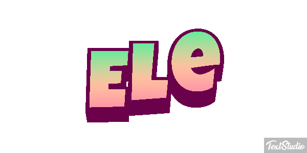 Ele テキスト効果