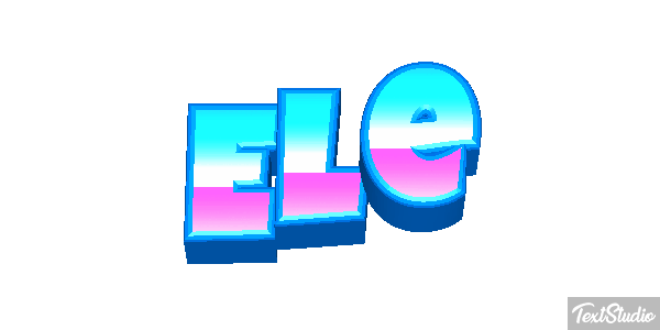 Ele テキスト効果