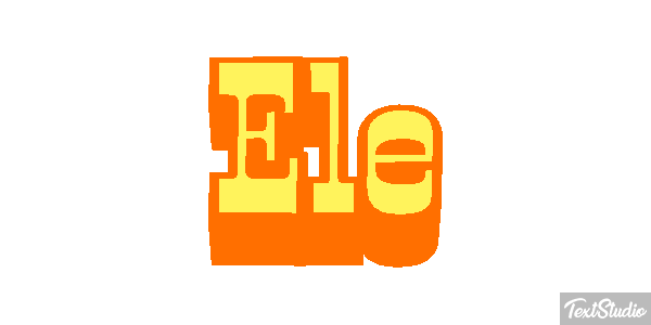 Ele テキスト効果