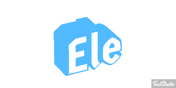 Ele テキスト効果