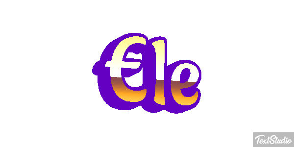 Ele テキスト効果