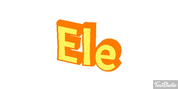 Ele テキスト効果