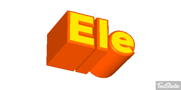 Ele テキスト効果