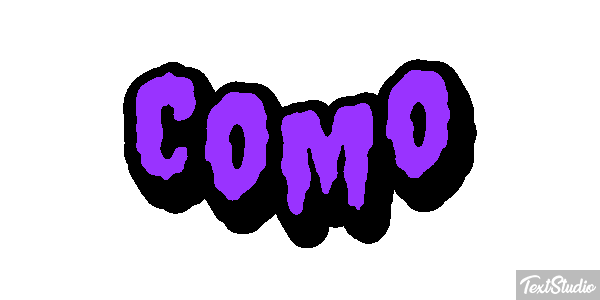 Como Tekst effect