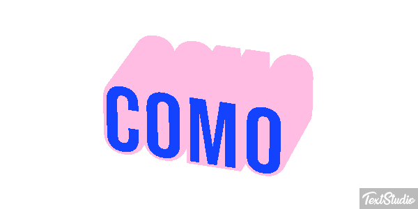 Como Tekst effect