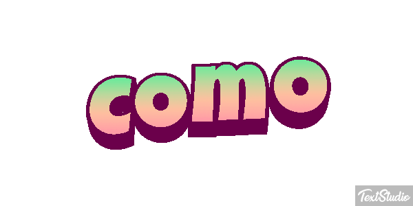 Como Tekst effect