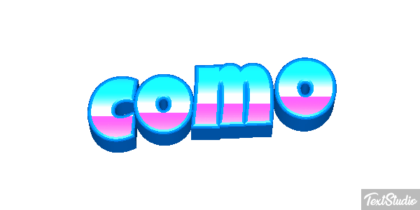 Como Tekst effect