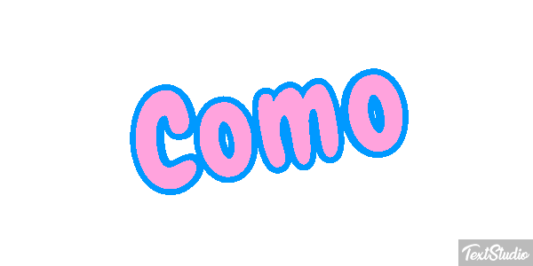 Como Tekst effect