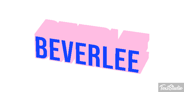Beverlee Texteffekt
