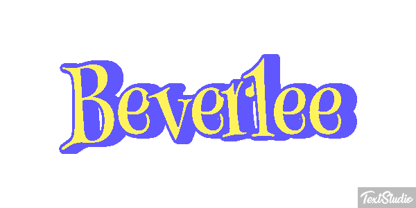 Beverlee Texteffekt