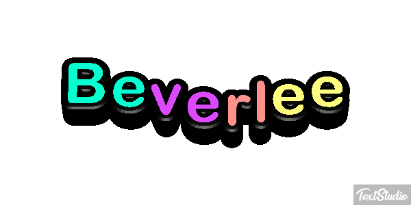 Beverlee Texteffekt