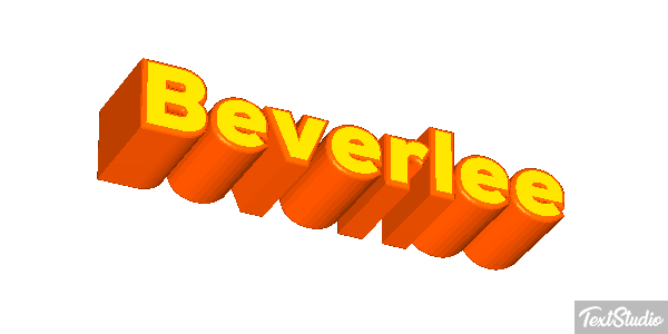 Beverlee Texteffekt