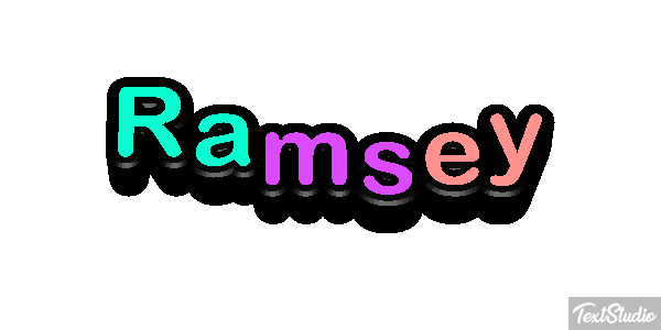 Ramsey Efekt tekstowy