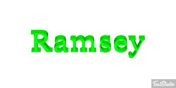 Ramsey Efekt tekstowy
