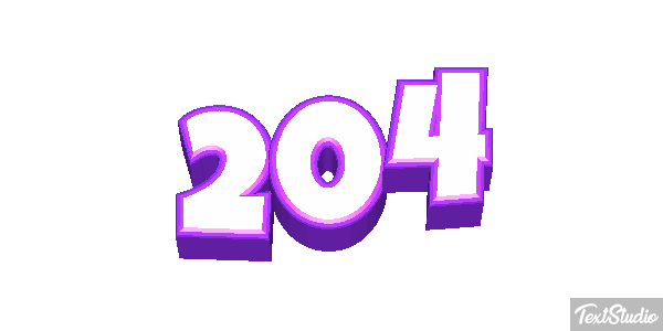 204 Efecto de texto