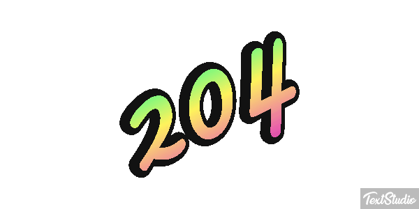 204 Efecto de texto