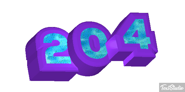 204 Efecto de texto