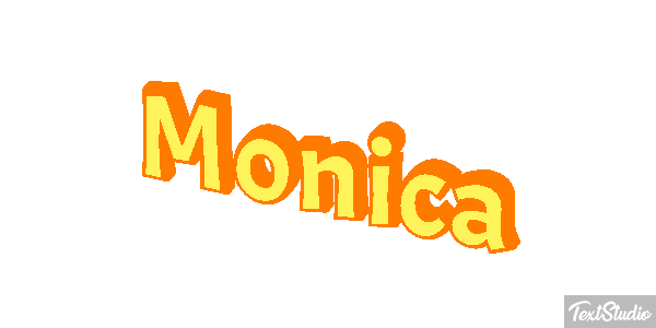 Monica Efecto de texto