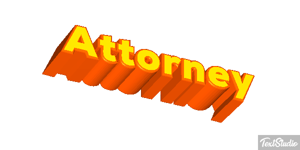 Attorney Effet de texte