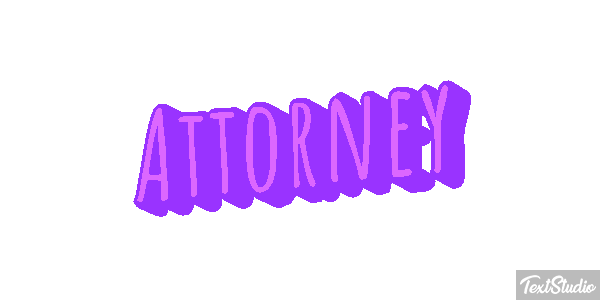 Attorney Effet de texte