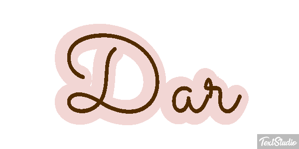 Dar Текстовый эффект