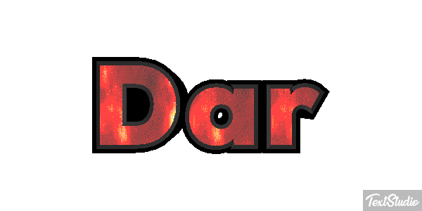 Dar Текстовый эффект