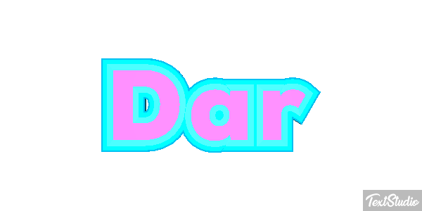Dar Текстовый эффект