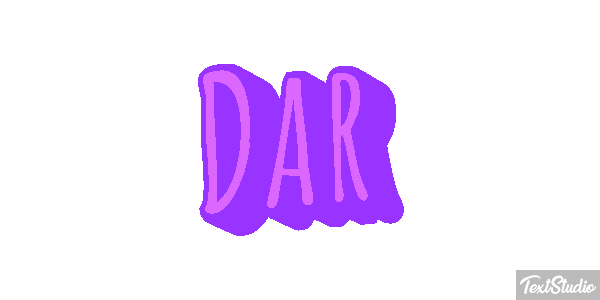 Dar Текстовый эффект