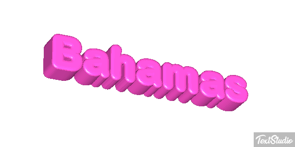 Bahamas Text effect