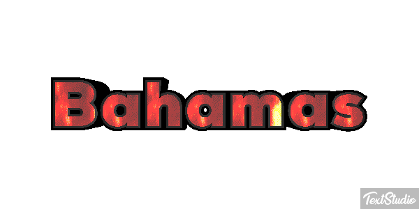 Bahamas Text effect