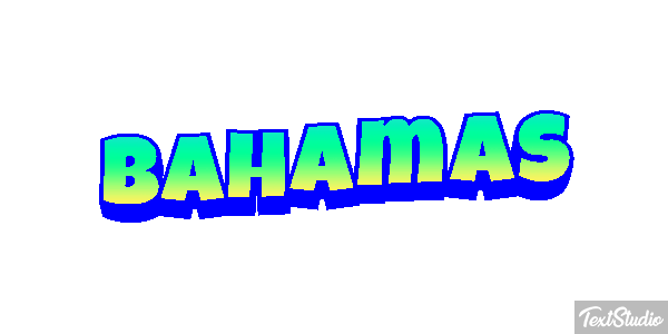 Bahamas Text effect