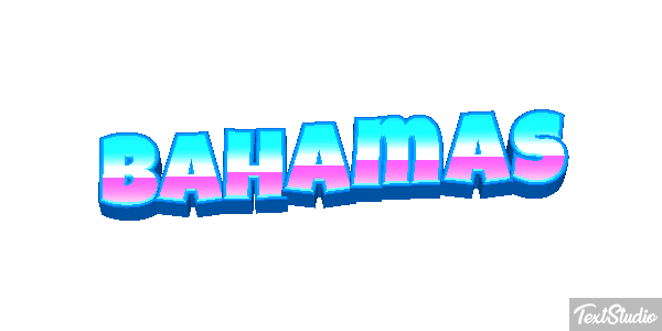 Bahamas Text effect