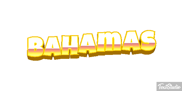 Bahamas Text effect