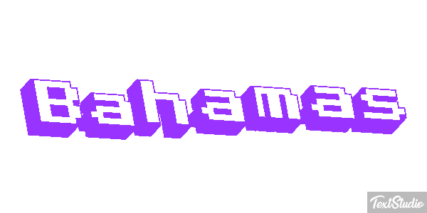 Bahamas Text effect