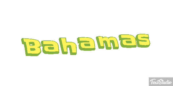 Bahamas Text effect