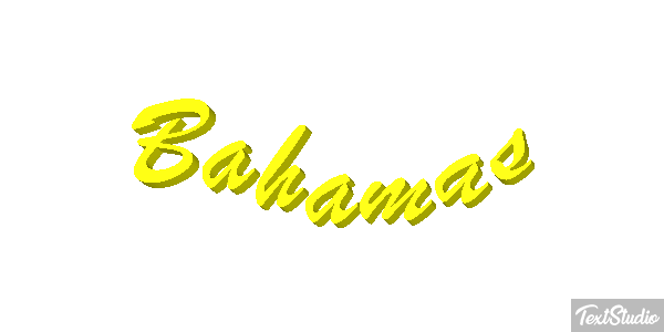 Bahamas Text effect