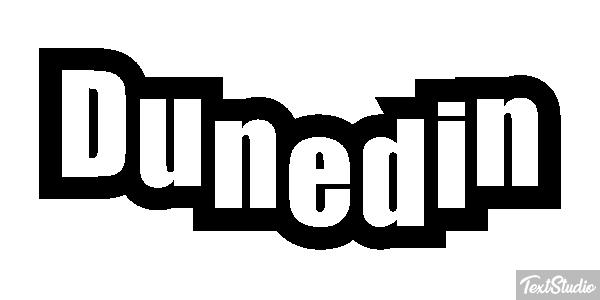 Dunedin テキスト効果
