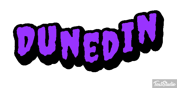 Dunedin テキスト効果