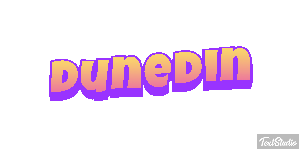 Dunedin テキスト効果