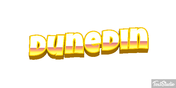 Dunedin テキスト効果
