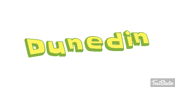 Dunedin テキスト効果