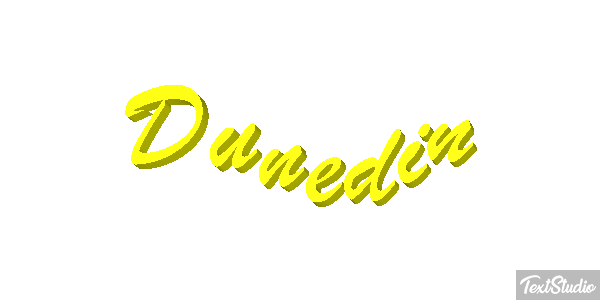 Dunedin テキスト効果
