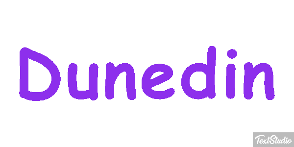 Dunedin テキスト効果