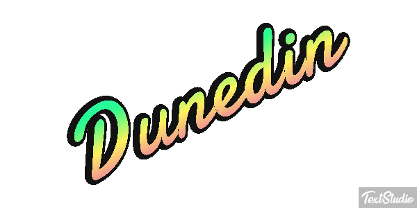 Dunedin テキスト効果