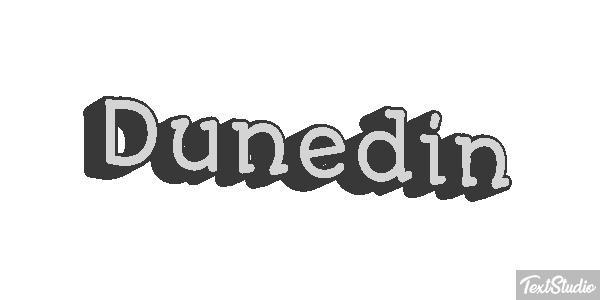 Dunedin テキスト効果