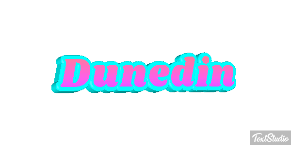 Dunedin テキスト効果