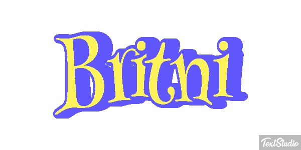 Britni Efecto de texto
